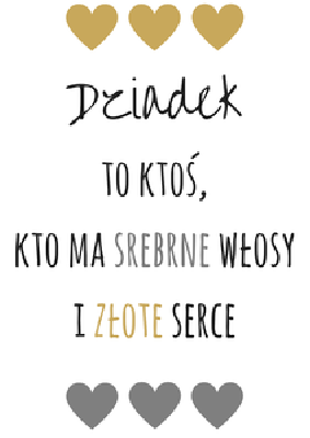 Dziadek to ktoś, kto